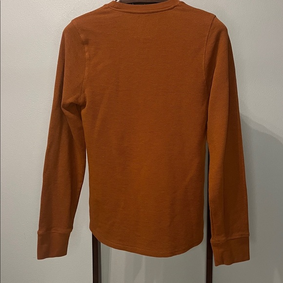 Wilfull Wear Orange Long Sleeve Thermal Shirt Size XL - Picture 5 of 5